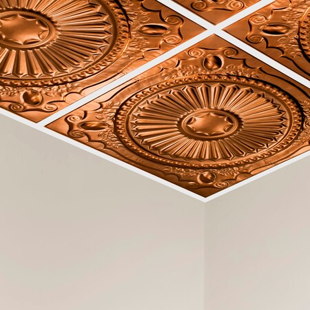 Toronto Ceiling Tile, 24 in W x 24 in L, 15/16 in Grid Size, 5 PK MPN:Y5908