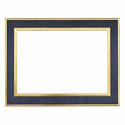 Certificate Navy Foil Border 11in H PK15 MPN:038952