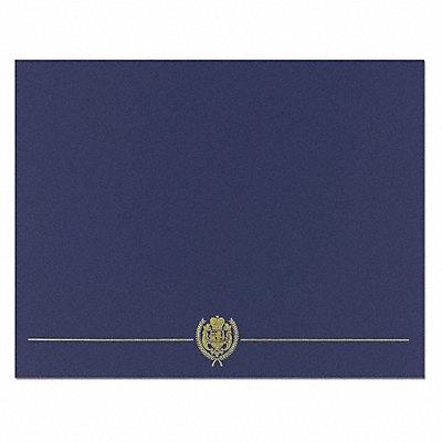 Certificate Cover Gold Navy PK5 MPN:038949