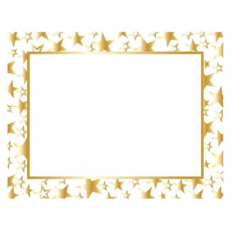 Foil Certificate, Gold Twinkle, PK50 MPN:038963