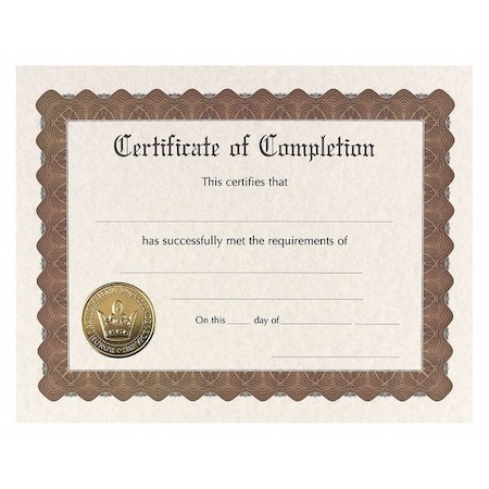 Completion Stock Certificate, PK6 MPN:038965