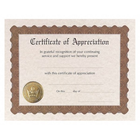 Appreciation Stock Certificate, PK6 MPN:038966