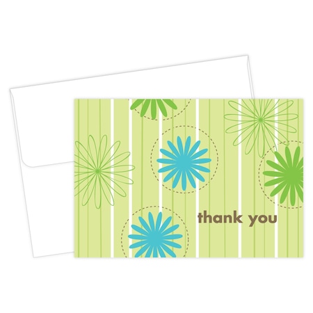 Thank You Card and Envelopes, Daisy, PK24 MPN:10675