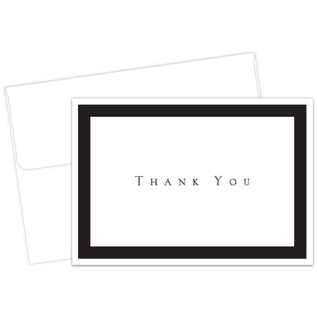 Thank You Card and Envelopes, Tuxed, PK50 MPN:1472089
