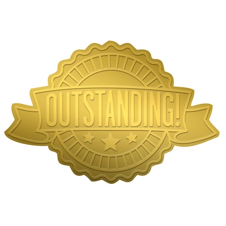 Certificate Seal Embossed Gold Foi, PK48 MPN:20104102