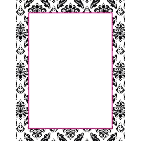 Stationery Letterhead, Black and W, PK80 MPN:2012027