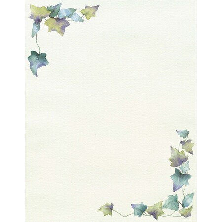 Stationery Letterhead, Painted Bor, PK80 MPN:2013188