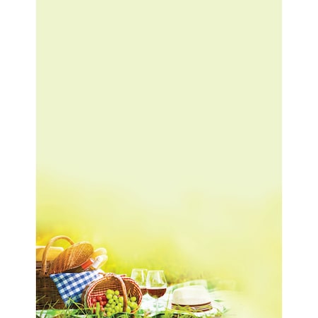 Stationery Letterhead, Picnic Bask, PK80 MPN:2017039