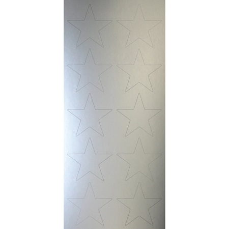 Certificate Seal Silver Foil Star, PK30 MPN:2019019