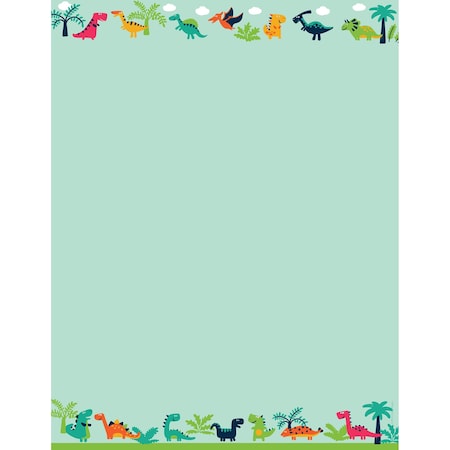 Stationery Letterhead, Happy Dinos, PK80 MPN:2019054