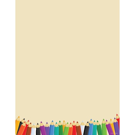 Stationery Letterhead, Back To Sch, PK80 MPN:2019055