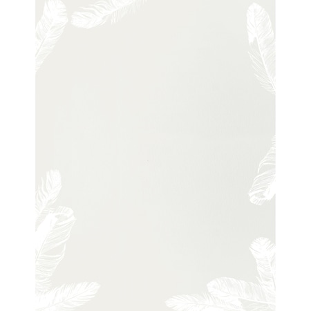 Stationery Letterhead, Soft Feathe, PK80 MPN:2019066