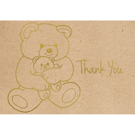 Note Card and Envelopes, Thank You, PK50 MPN:2019080