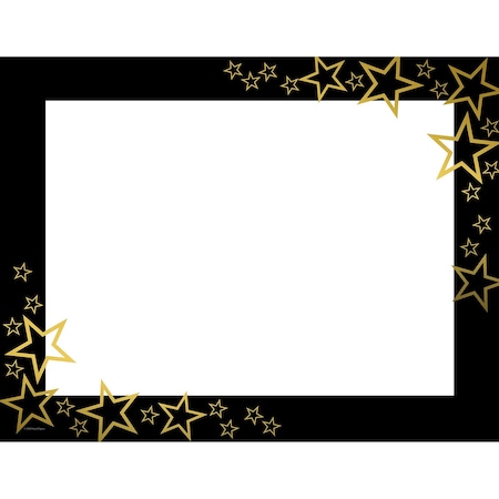 Certificate Gold Foil Stars with B, PK15 MPN:2020001