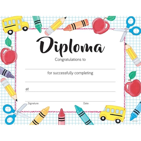 Certificate Grade School Diploma, PK15 MPN:2020002