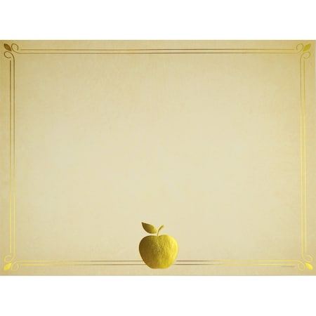 Certificate Gold Foil Bright Apple, PK15 MPN:2020003