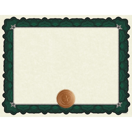 Certificate with Copper Foil Seals, PK10 MPN:2020006