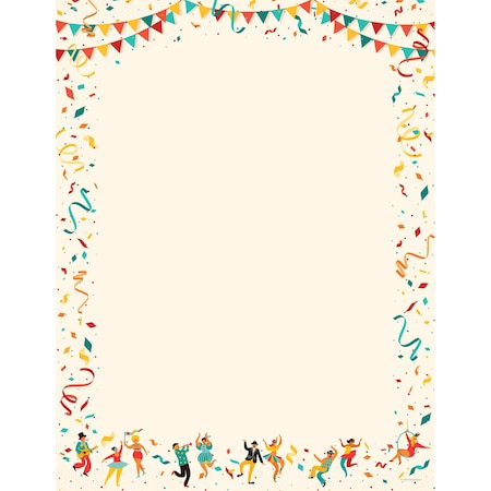 Stationery Letterhead, Mardi Gras, PK80 MPN:2020020