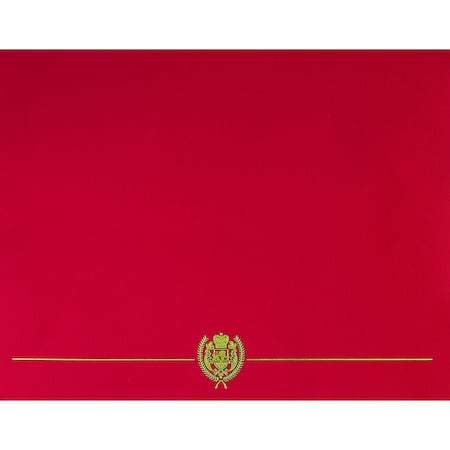 Certificate Cover Classic, Red wit, PK50 MPN:903031PK10