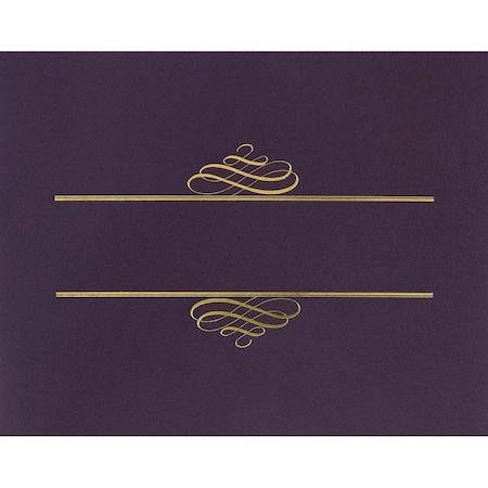 Certificate Cover Value, Purple wit, PK5 MPN:903106