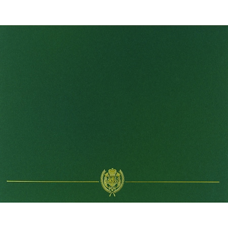 Certificate Cover Classic, Green W, PK50 MPN:903118PK10