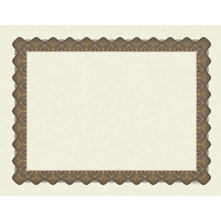 Certificate Gold Metallic Border, PK25 MPN:934025