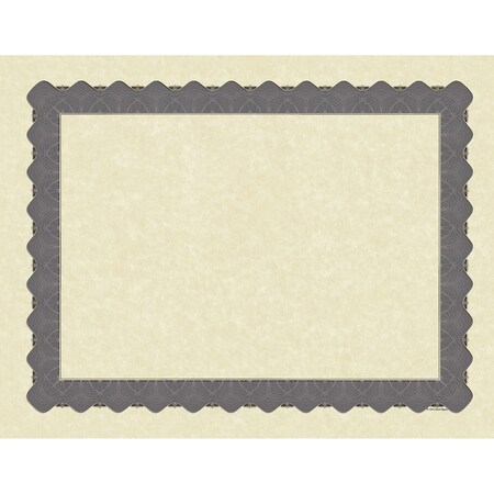 Certificate Silver Metallic Border, PK25 MPN:934325