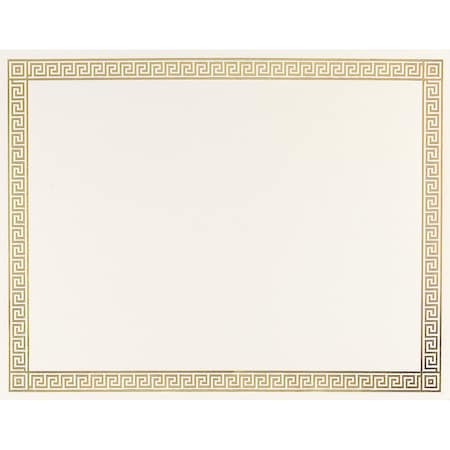 Certificate Gold Foil Channel Bord, PK15 MPN:963007