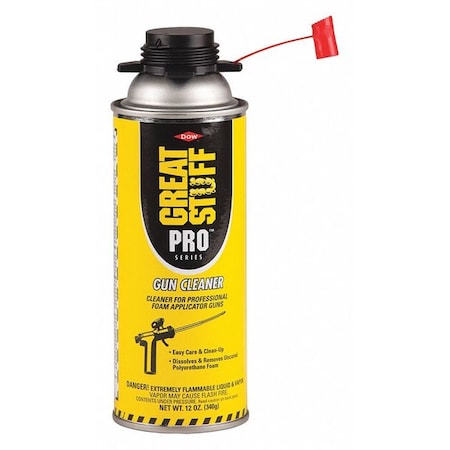 Spray Applicator Cleaner, Clear, 12 oz, Aerosol Can MPN:12084890