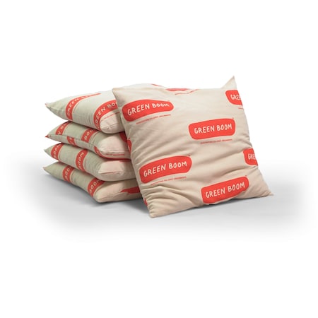 Sorbent Pillow, 7 1/2 gal, 12 in x 12 in, White, 10 PK MPN:P1212S