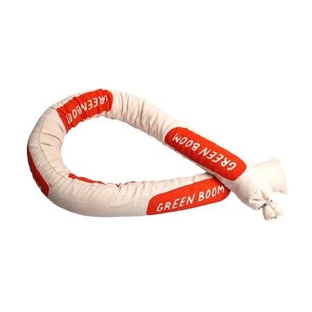 Sorbent Sock, 6 gal, Oils, Water, White MPN:S0324S