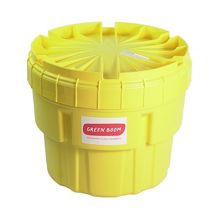 Spill Kit, 11 gal Volume Absorbed per Kit, 20 gal Capacity, Drum, Beige MPN:SK010M