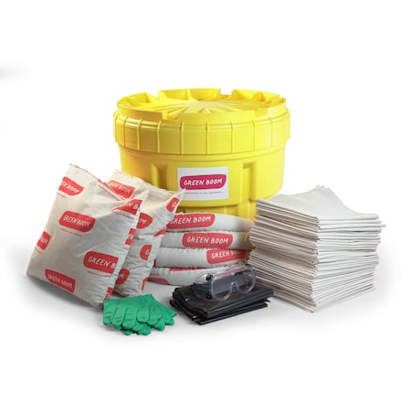 Spill Kit, 20 gal Volume Absorbed per Kit, 20 gal Capacity, Drum MPN:SK020ISPM