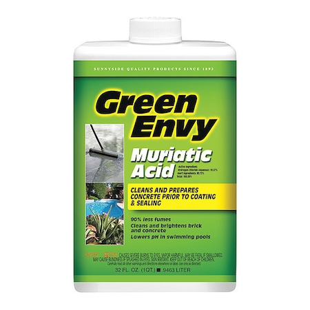 Green Envy Muriatic Acid, 1 qt. MPN:61032