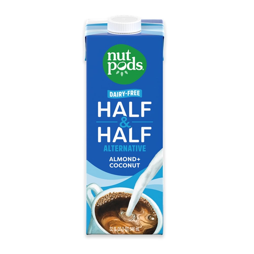 Nutpods Unsweetened Non-Dairy Half & Half Creamer, 32 fl oz carton MPN:5000393093EA