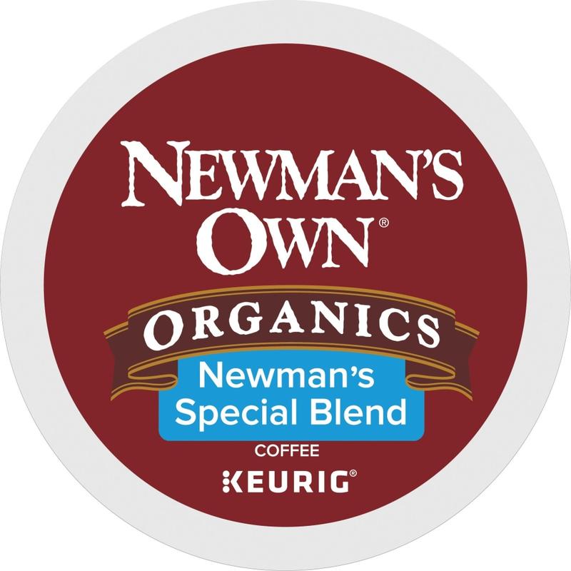 Newmans Own Organics Single-Serve Coffee K-Cup,  Special Blend, Carton Of 96, 4 x 24 Per Box MPN:4050CT