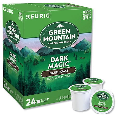 Coffee, Dark Magic Extra Bold, Pod, Caffeinated, Ground, 2.4 lb, 96 PK MPN:4061