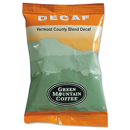 Coffee, Vermont Country Blend Decaf, Fraction Pack, Decaffeinated, Ground, 6.88 lb, 50 PK MPN:5161
