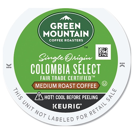 Coffee, Single Origin Colombian Select, Pod, Caffeinated, Ground, 1.98 lb, 96 PK MPN:6003