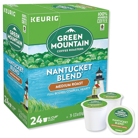Coffee, Nantucket Blend, Pod, Caffeinated, Ground, 1.98 lb, 96 PK MPN:6663
