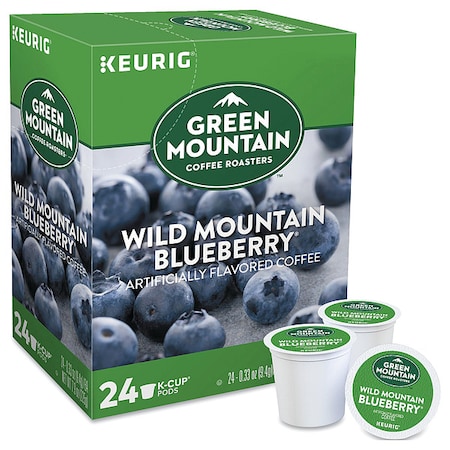 Coffee, Wild Mountain Blueberry, Pod, Caffeinated, Ground, 7.92 oz, 24 PK MPN:6783