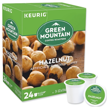 Coffee, Hazelnut, Pod, Caffeinated, Ground, 1.98 lb, 96 PK MPN:6792