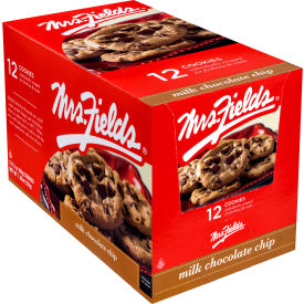 Mrs. Fields Milk Chocolate Chip 12 Count 20900469