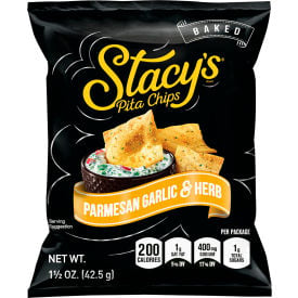 Stacy's Pita Chips Parmesan Garlic & Herb 1.5 oz 24 Count 29500038