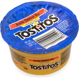 Tostitos Nacho Cheese Dip To-Go Cups 3.6 oz 30 Count 29500069