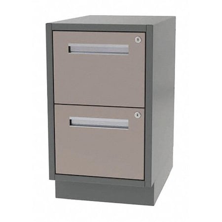 Lab Cabinet, 2 Drawer, 24