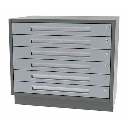 Lab Cabinet, 6 Drawer, 36