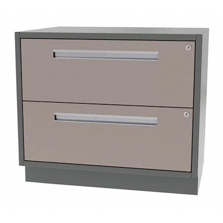 Lab Cabinet, 2 Drawer, 48