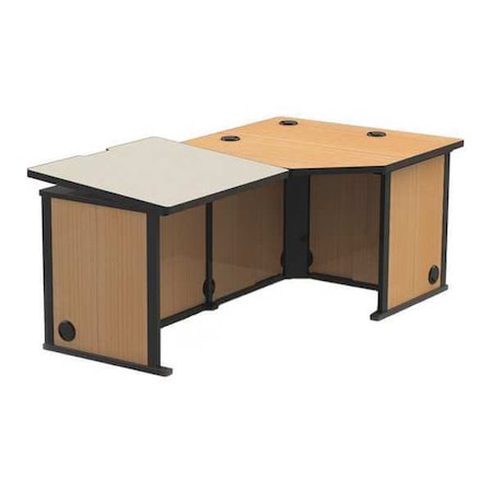 Drafting Station CAD/Dft., w/Wire Compartment, 42