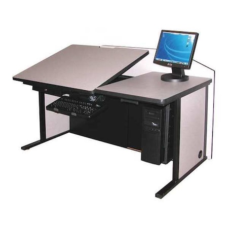 Drafting Station CAD/Dft., w/Wire Comp, Dft 36